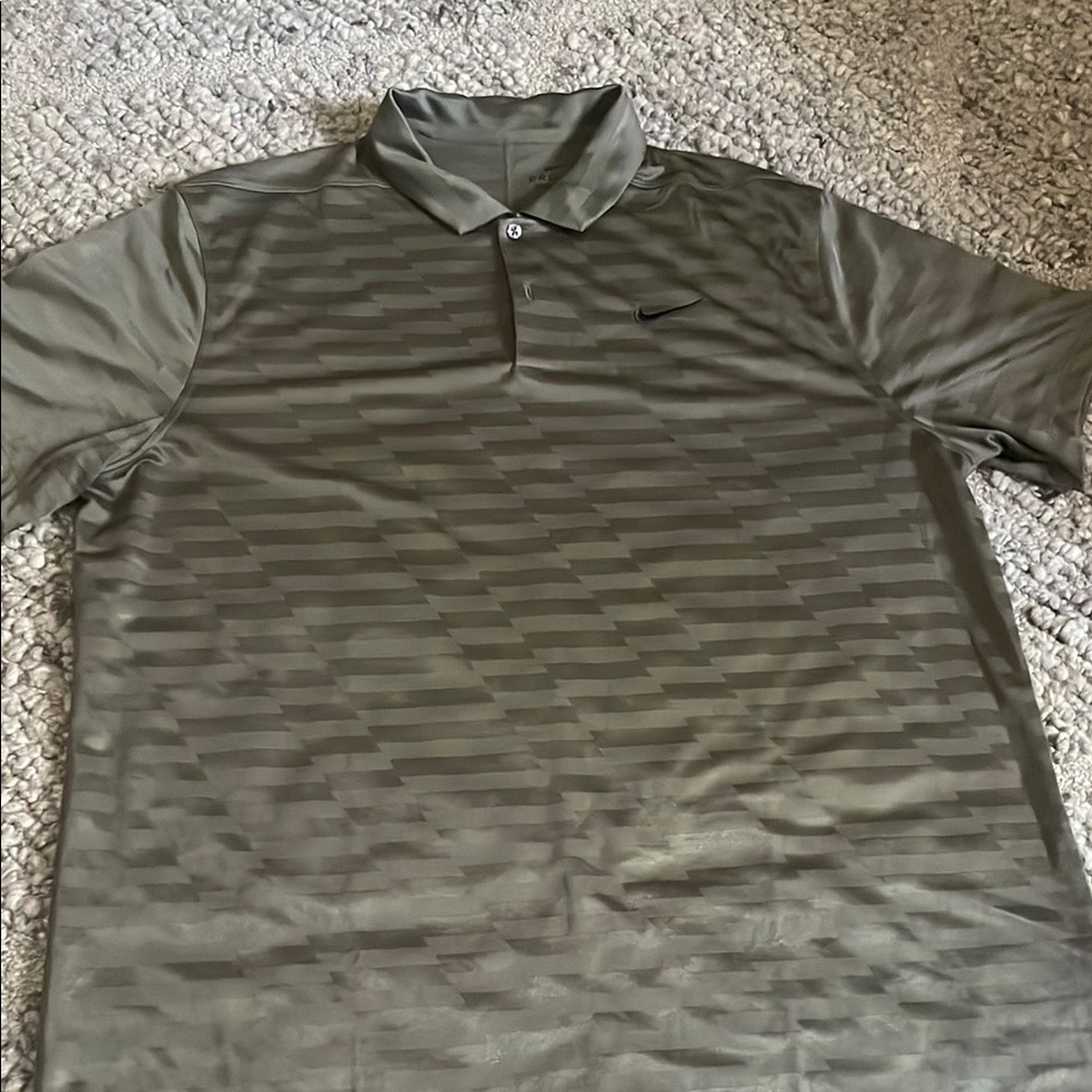 Nike Men's Olive Polo Shirt